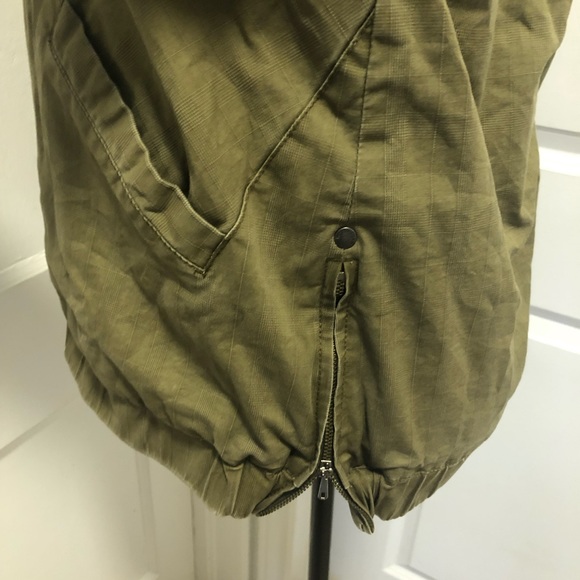 Horny toad fleece lined hooded half zip coat size small - Picture 4 of 5